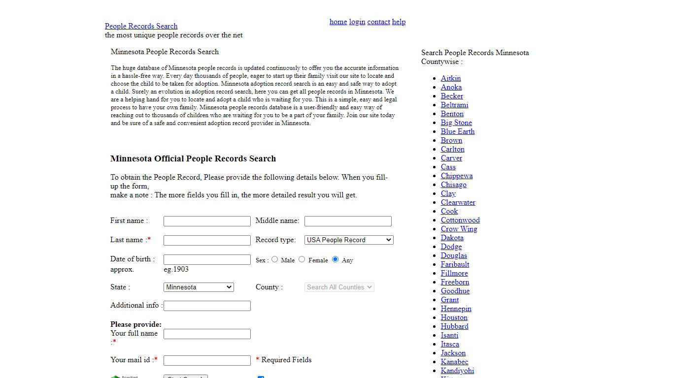 MN People Records, Minnesota Public Records Search